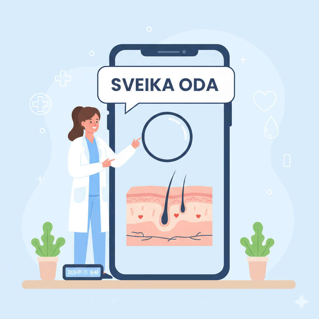 Odos Mikrobiomo Konsultacija su Dermatologe